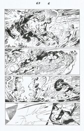 Alan Davis - Avengers #63 p6 - Thor v Iron Man in Thorbuster Epic Battle! - Comic Strip