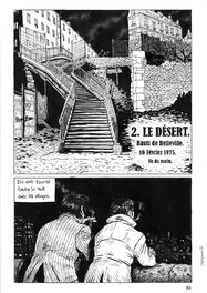Hervé Tanquerelle - Hervé Tanquerelle – Les Faux Visages - Comic Strip