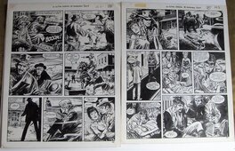 Comic Strip - Los GUERILLEROS double page dramatique - John Ford n'est pas loin !