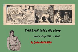 John Celardo - John CELARDO - TARZAN daily strip 7287 - 1962 - Planche originale