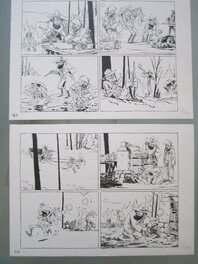 Comic Strip - Planche originale lincoln tome 7