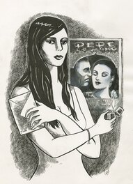 Catel - Mireille balin - Original Illustration