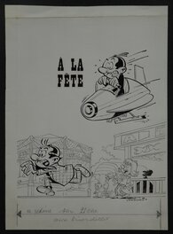 Dino Attanasio - Spaghetti à la fête - Couverture - Original Cover