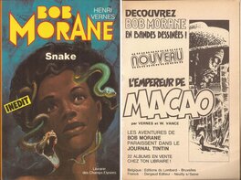 A la fin du roman Snake paru en 1980, on peut découvrir une publicité pour l’album.