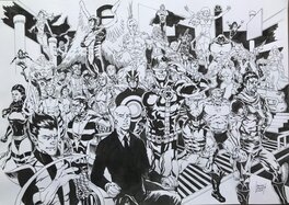 Randy Valiente - X-Men family - Original Illustration