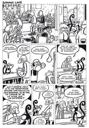 Éric Ivars - Banana café - Comic Strip