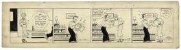 Chic Young - Blondie et Dagwood "A Born Skeptic'' - 17/01/1936 - Comic Strip