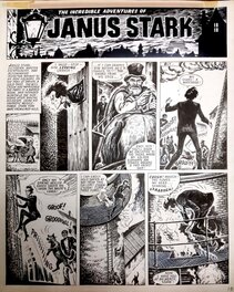 Francisco Solano Lopez - Valiant #11th March 1972 page 10 Janus Stark - Planche originale