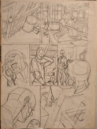 Gil Kane - Amazing Spiderman #102 - Gil Kane prelim page! - Planche originale