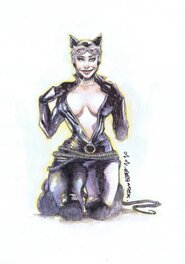Sergio Bleda - Catwoman par Bleda - Illustration originale