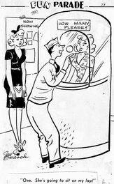 Joe Buresch - Fun Parade 1942 How many please? - Comic Strip