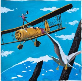 Jung - Yasuda t 1 le bombardier englouti - Illustration originale