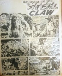 Jesús Blasco - The Steel Claw 9th Inst. Valiant UK.        .       .Spirit of the Swamp - Comic Strip