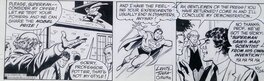 Vince Colletta - Superheros strip ---  Superman - Planche originale