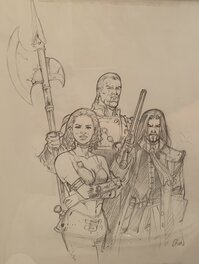 Grun - Les héros de la Conjuration d'Opale - Original Illustration