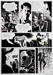 François Ravard - Nestor Burma - Les Rats de Montsouris - Tome 13 Planche 61 - Comic Strip