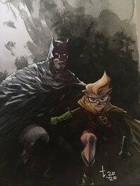 Tirso - Dark Knight Returns - Illustration originale