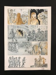 Julien Maffre - Planche couleurs 40 de STERN tome 02 : La cité des sauvages - Planche originale