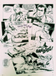 Carlo Marcello - Raphaël Carlo Marcello - Amicalement Vôtre "Superman a disparu" - Comic Strip