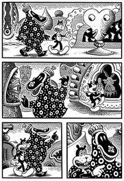 Jim Woodring - Congress of Animals - Comic Strip
