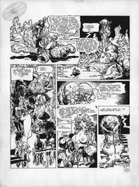 Planche originale - Lorna and her Robot ch.13 p.03 by Alfonso Azpiri