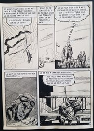 Ross Andru - L'as fantôme, Ghost Ace, planche remontée Artima - Comic Strip
