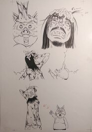 Masaya Hokazono - Devil Island manga by Masaya Hokazono - Planche originale