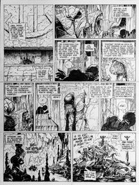Régis Loisel - La quête de l'oiseau du temps - Le temple de l'oubli. Planche 18 - Comic Strip