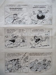 René Pellos - Pieds Nickelés Banquiers - Comic Strip