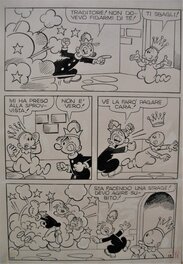 Sandro Dossi - Popeye N° 531, planche 18 - Comic Strip
