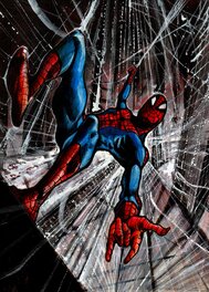 Virginio Vona - Spider-Man - Illustration originale