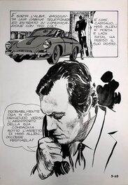 Milo Manara - Genius 9 p119 • Porsche - Comic Strip