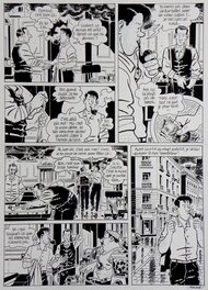 François Ravard - Ravard, Nestor BURMA, Tome 13, les rats de Montsouris, planche n°3, 2020. - Comic Strip