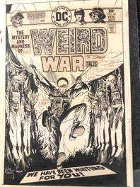 Joe Kubert - Weird war - Planche originale
