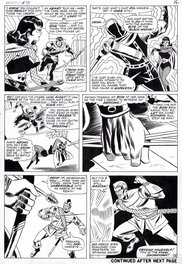 Don Heck - 1966-07 Heck/Giacoia: Avengers #30 p13 - Planche originale