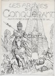 Jean-Claude Gal - Couverture "Les Armées du Conquérant" - Œuvre originale