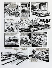 Phil Gascoine - Knight Rider • Ferrari - Comic Strip
