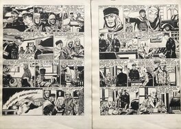 Raoul Giordan - Frank Nevil - Commando à Tripoli pl 5 & 6 publiées dans Dynamic n° 24 - Comic Strip