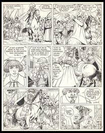 André Juillard - 1980 - Masquerouge - Le Retour de l’homme oiseau - Planche n°8 - Comic Strip