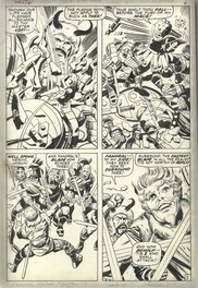 Jack Kirby - Thor 176 Page 5 - Planche originale
