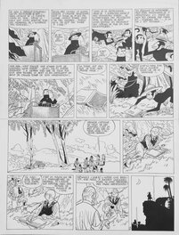 Frank Le Gall - Theodore Poussin - Tome 5 "Le trésor du Raja Blanc" - planche 25 - Comic Strip