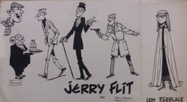 Pierre Tabary - Personnages JERRY FLIT - Comic Strip