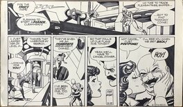 Gil Kane - STAR HAWKS - un strip de 1978 - Planche originale