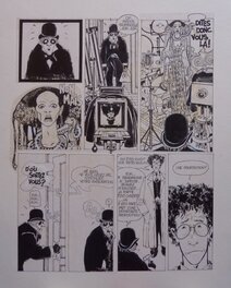 Jacques Tardi - " Adieu Brindavoine " Gustave Klimt page. - Comic Strip