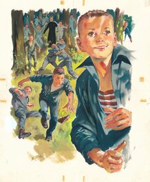 René Follet - René Follet | 1961 | La vie extraordinaire de Saint Jean Bosco - Illustration originale