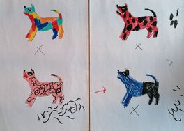 Loustal - Le chien - Original Illustration