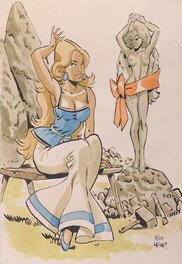 Félix Meynet - Hommage à Asterix - Comic Strip