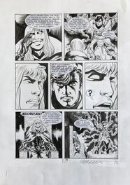 Gino Vercelli - Zona X n° 22 pl 79 "la stirpe di elan - prigionieri delle tenebre" - Comic Strip