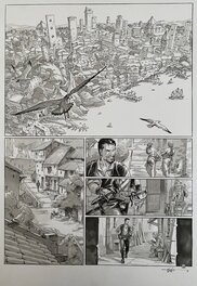 Frédéric Genêt - Genêt -  Planche de project -  Gagner La Guerre - Comic Strip