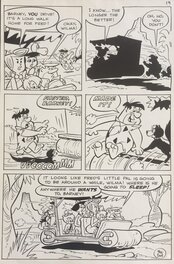 Hanna & Barbera - The Flinstones - Planche originale
